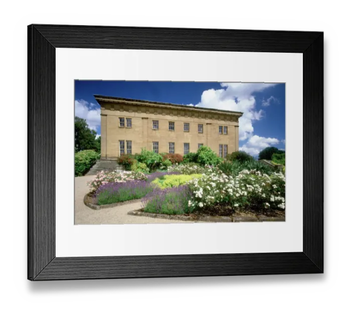 Framed Print : Belsay Hall K022000