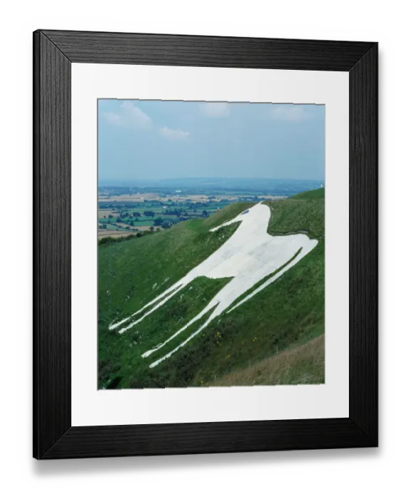 Framed Print : Westbury White Horse K022100