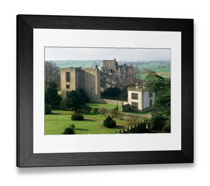 Framed Print : Hardwick Old Hall K971992