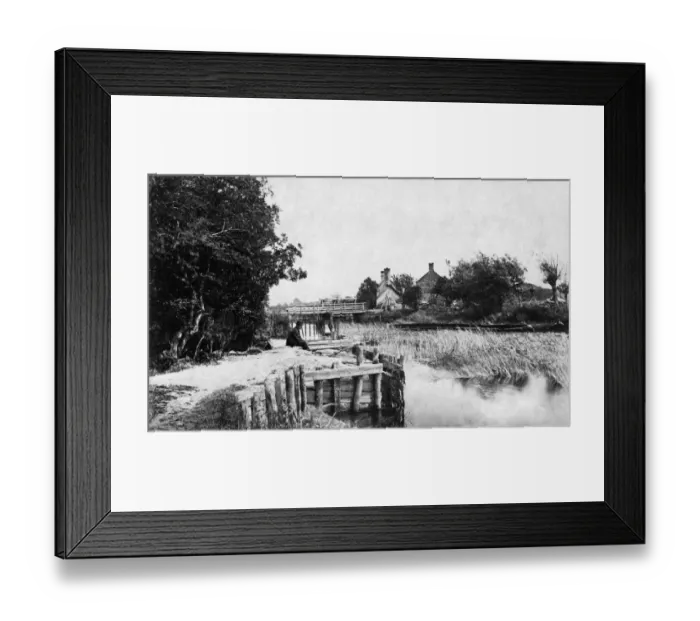 Framed Print : St Johns Lock, Lechlade AL0488_004_02