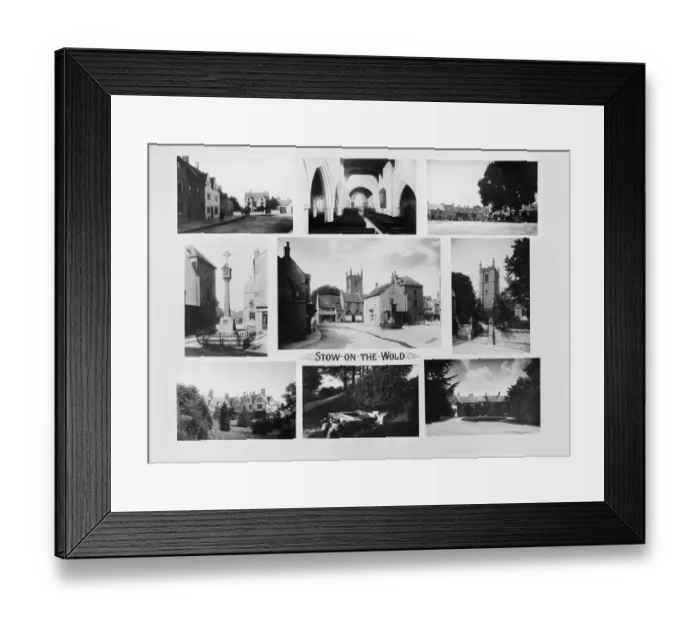 Framed Print : Stow-on-the-Wold CC72_01936 Framed Print : Stow-on-the-Wold CC72_01936