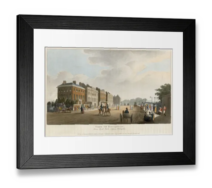 Framed Print : Apsley House engraving N110159