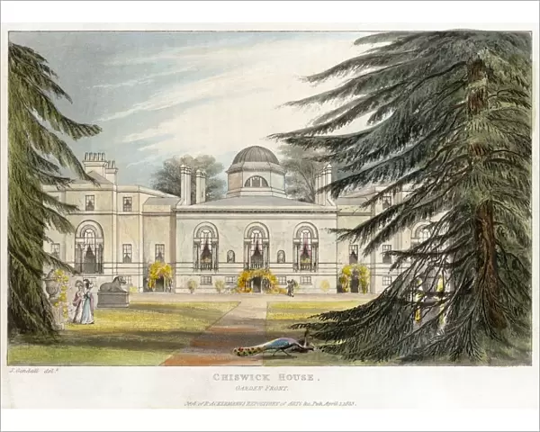 Chiswick House engraving N110156