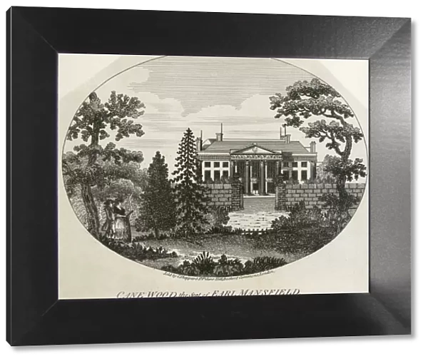 Engraving of Kenwood House N110149