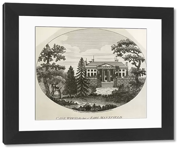 Engraving of Kenwood House N110149