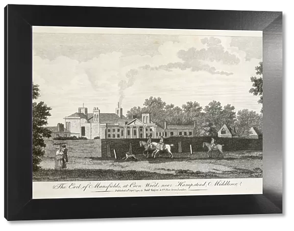 Engraving of Kenwood House N110150