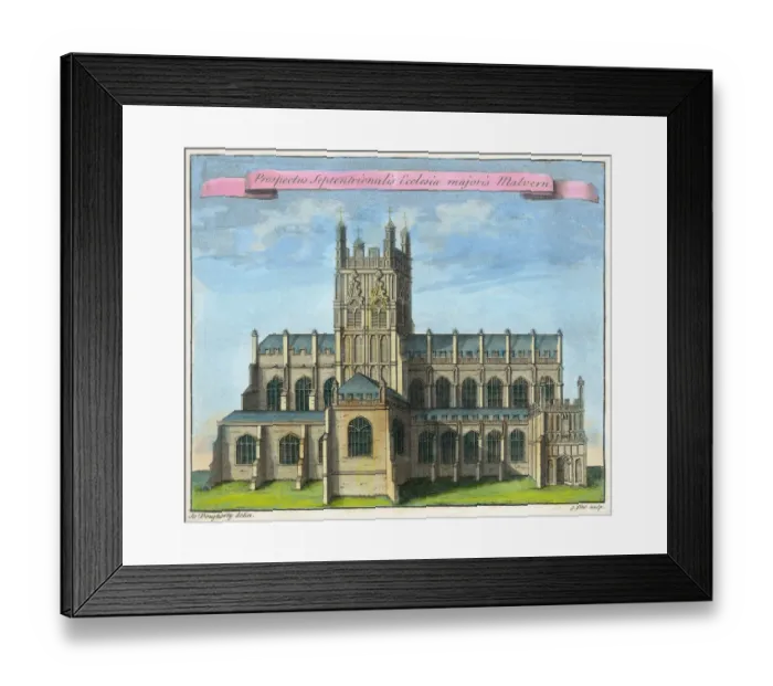 Framed Print : Great Malvern Priory N110164