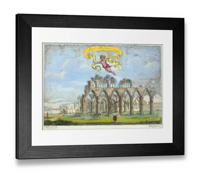 Framed Print : St Marys Abbey, York N110165