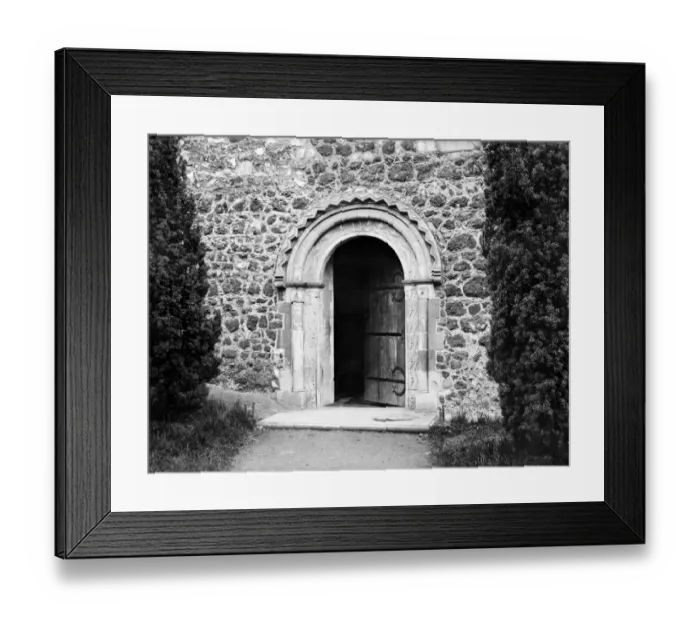 Framed Print : Norman doorway CC73_00862 Framed Print : Norman doorway CC73_00862
