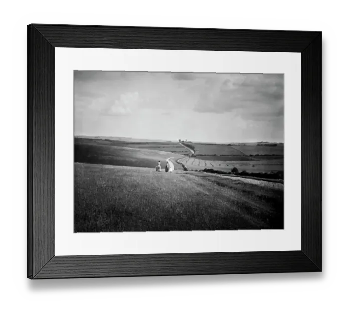 Framed Print : West Ilsley Downs CC97_02717
