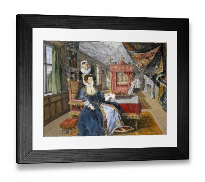 Framed Print : Kirby Hall J880053