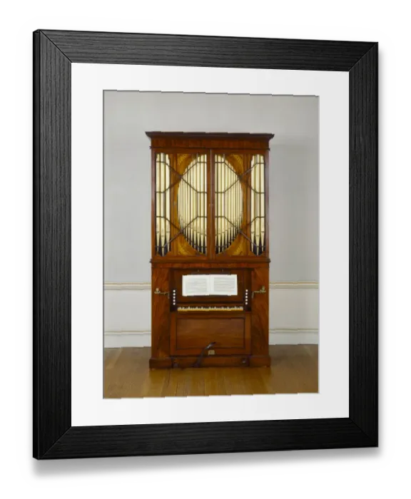 Framed Print : Chamber Organ J870119 Framed Print : Chamber Organ J870119