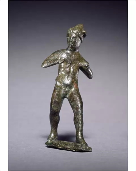 Bronze figure from Wroxeter J980108