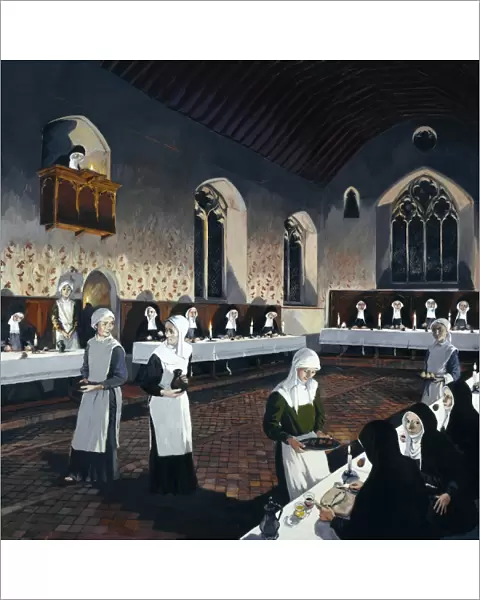 Nuns at Denny Abbey J930289