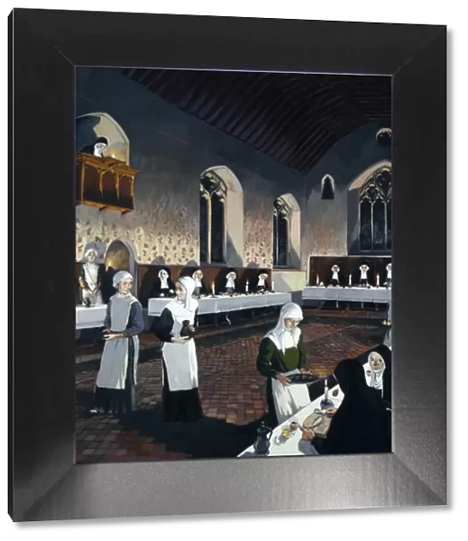Nuns at Denny Abbey J930289