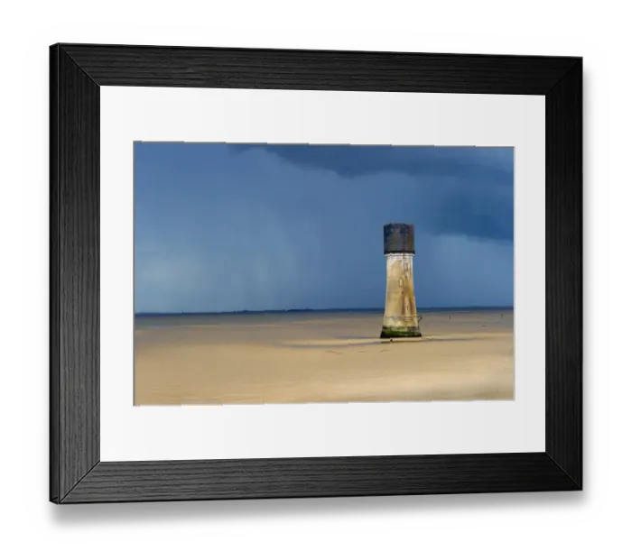 Framed Print : Low lighthouse at Spurn Point DP139808