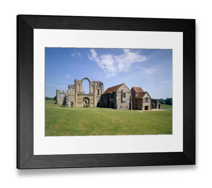Framed Print : Castle Acre Priory K971172