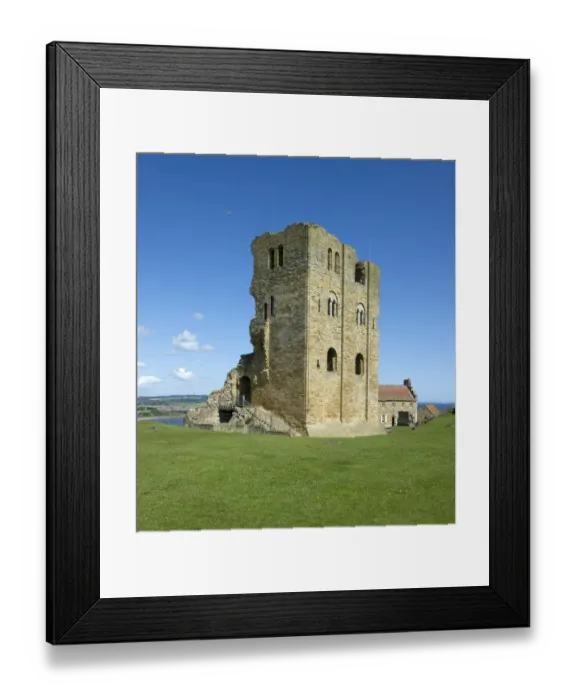 Framed Print : Scarborough Castle N110178 Framed Print : Scarborough Castle N110178