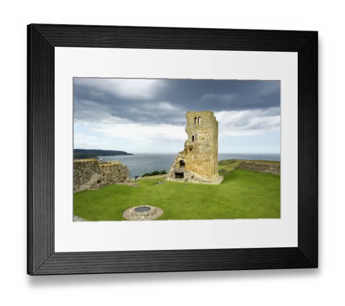 Framed Print : Scarborough Castle N110187 Framed Print : Scarborough Castle N110187