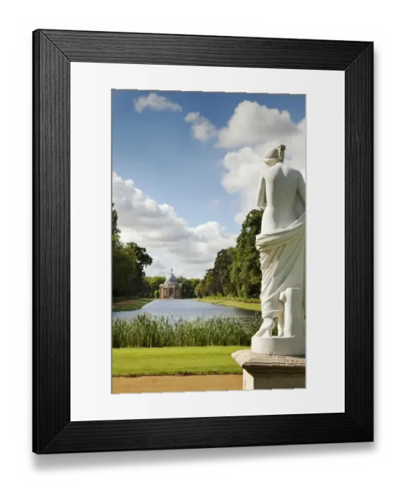 Framed Print : Wrest Park Gardens N110203