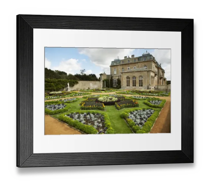 Framed Print : Italian Garden, Wrest Park N110204