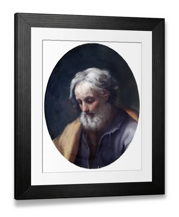 Framed Print : Reni - Head of St Joseph N070489