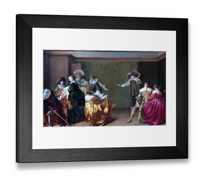 Framed Print : Duyster - A Musical Party N070496 Framed Print : Duyster - A Musical Party N070496