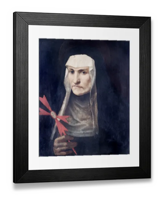 Framed Print : A Sainted Nun N070500