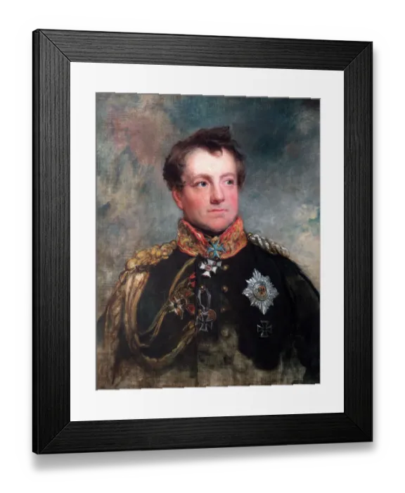 Framed Print : Dawe - Count of Gneisenau N070505