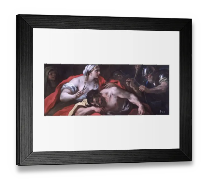 Framed Print : Giordano - Samson and Delilah N070587