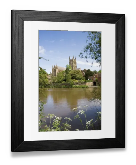 Framed Print : Worcester Cathedral N060747