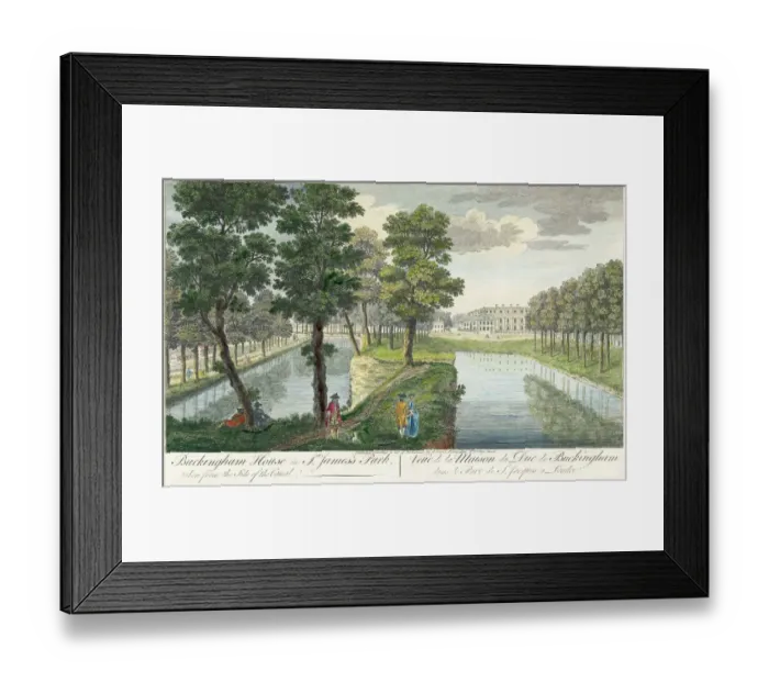 Framed Print : Buckingham Palace N110236