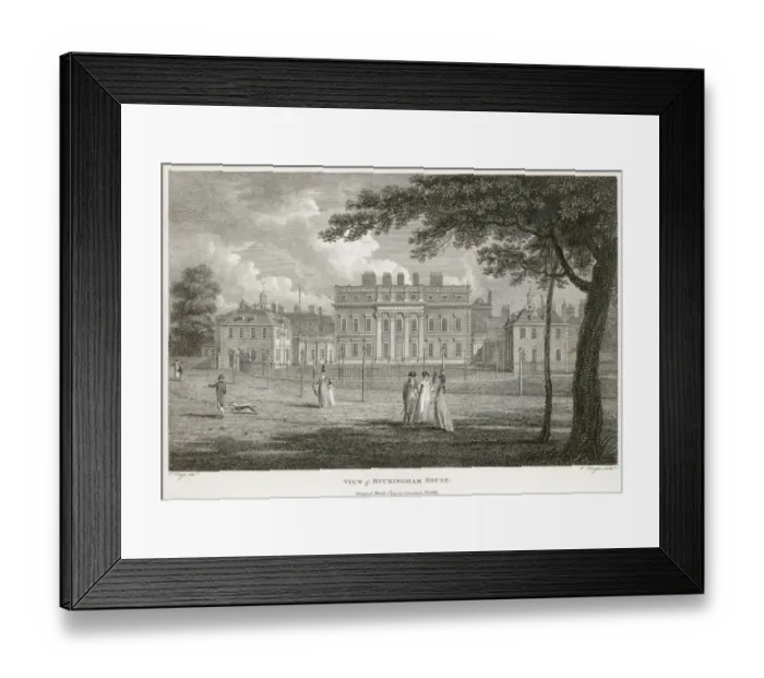 Framed Print : Buckingham Palace N110237 Framed Print : Buckingham Palace N110237