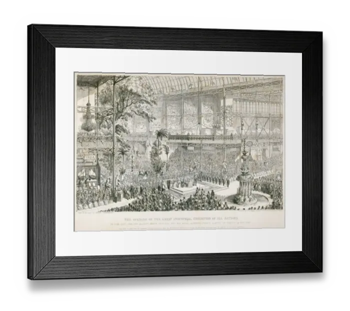 Framed Print : Great Exhibition in Hyde Park 1851 N110261