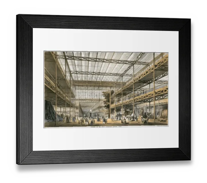 Framed Print : Great Exhibition in Hyde Park 1851 N110263