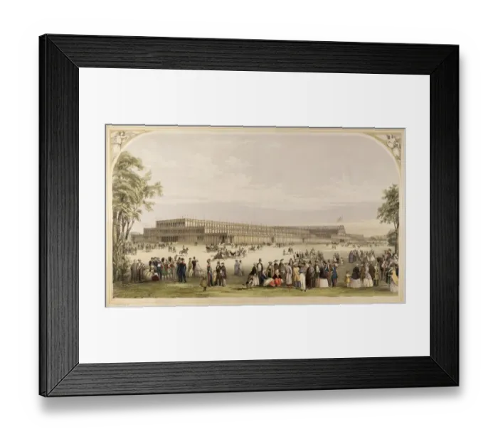 Framed Print : Great Exhibition in Hyde Park 1851 N110264