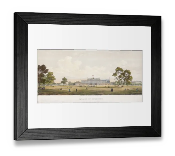 Framed Print : Great Exhibition in Hyde Park 1851 N110265