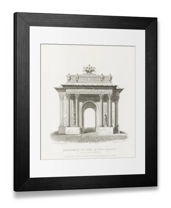 Framed Print : Wellington Arch N110232