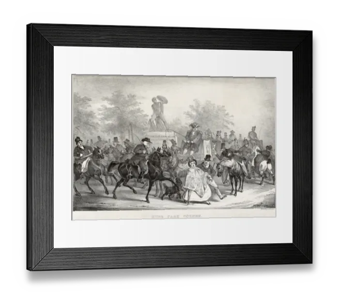 Framed Print : Hyde Park Corner N110233 Framed Print : Hyde Park Corner N110233