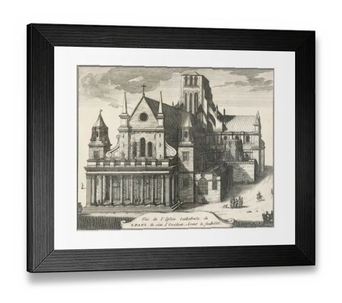 Framed Print : Old St Pauls N110248