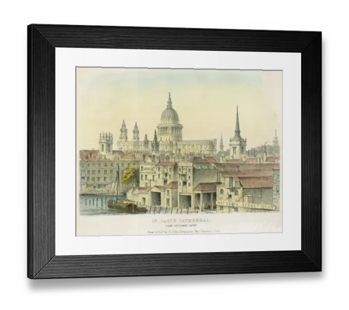 Framed Print : St Pauls Cathedral N110253 Framed Print : St Pauls Cathedral N110253