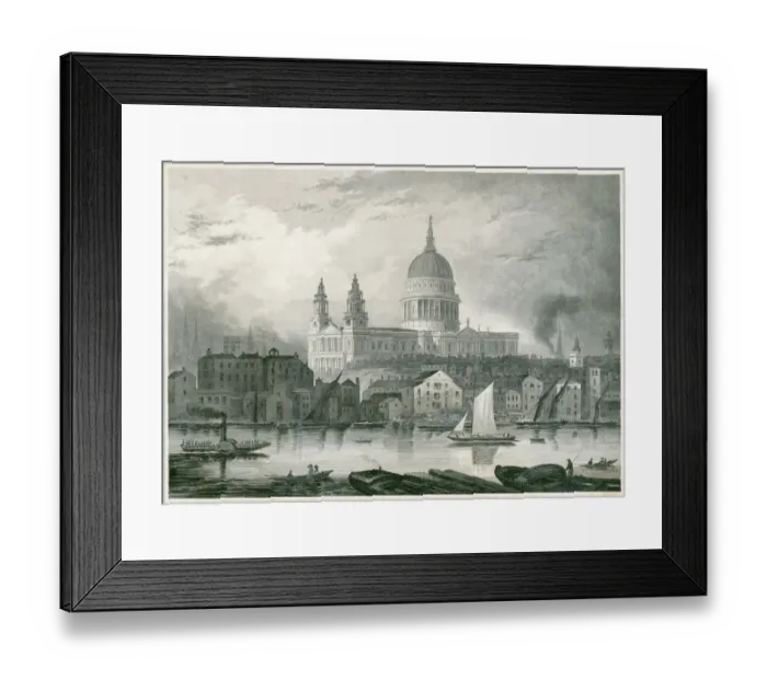 Framed Print : St Pauls Cathedral N110254