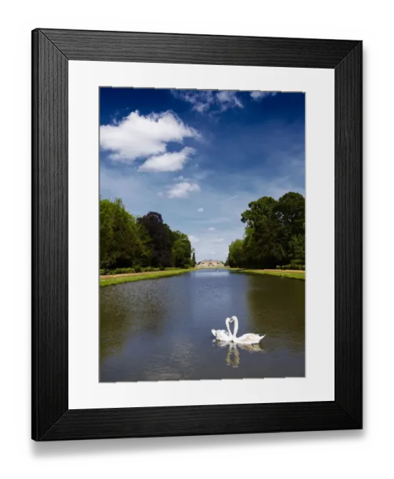 Framed Print : Wrest Park House and Gardens N110270 Framed Print : Wrest Park House and Gardens N110270