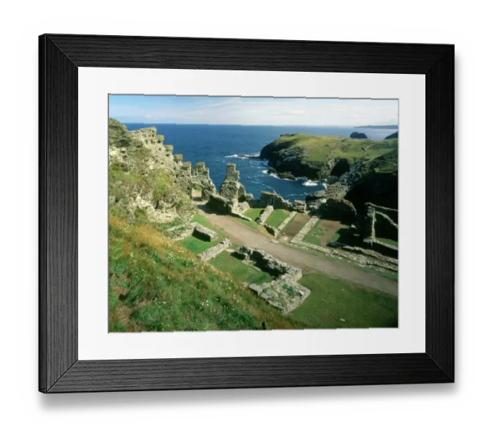 Framed Print : Tintagel Castle J850370