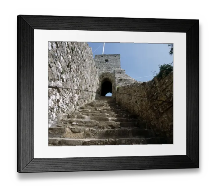 Framed Print : Carisbrooke Castle K021040 Framed Print : Carisbrooke Castle K021040