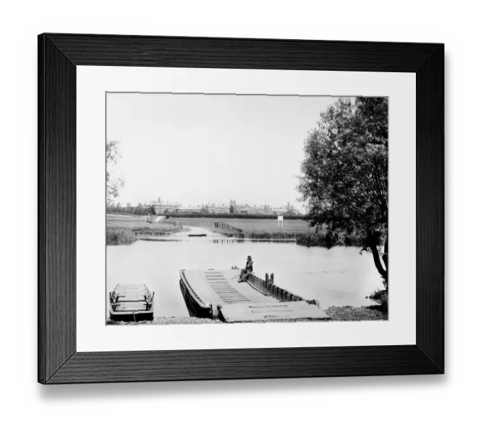 Framed Print : Little Stoke Ferry CC72_01022