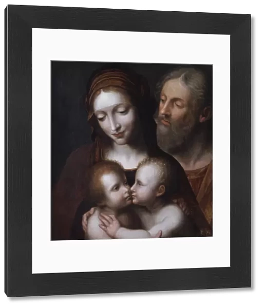 The Holy Family with the infant St John N070577