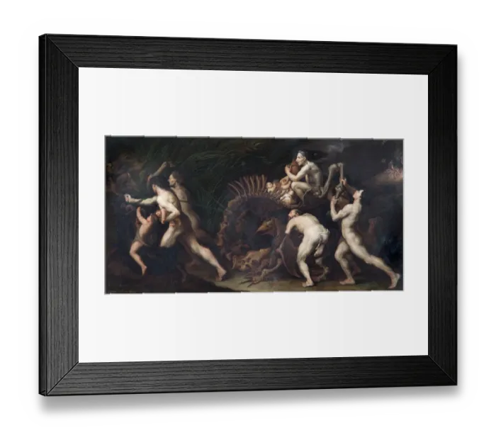 Framed Print : Ribera - La Carcasse N070544