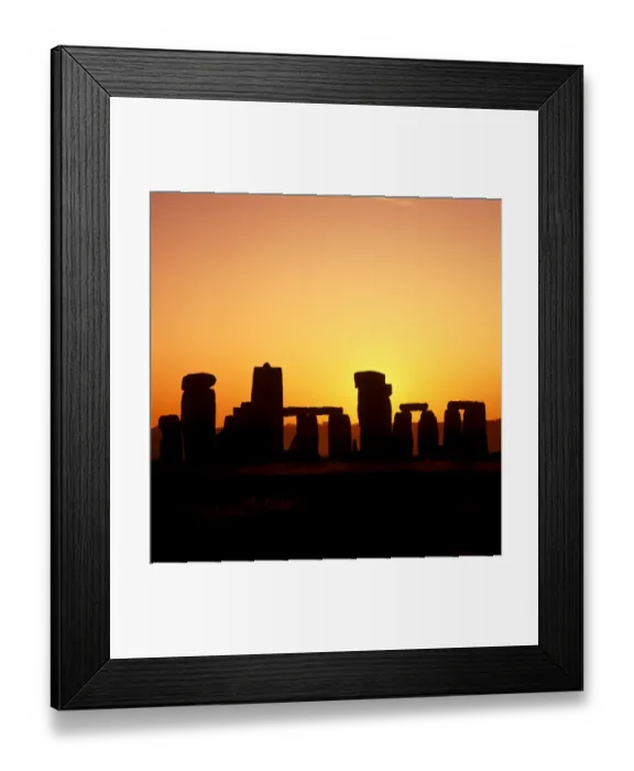 Framed Print : Stonehenge K930566