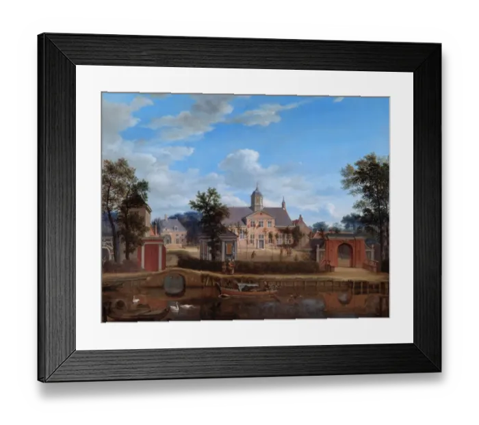 Framed Print : Heyden - The Chateau of Goudestein... N070478